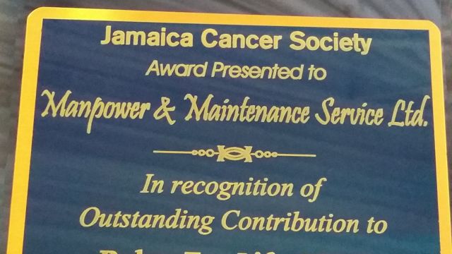 Relay for Life- Outstanding Contribution Award